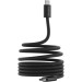 Canyon Дата кабель USB-C to USB-C 1.0m 60W Magnet Braided Black Canyon (CND-CCMG60AB15B)