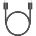 Canyon Дата кабель USB-C to USB-C 1.0m 60W Magnet Braided Black Canyon (CND-CCMG60AB15B)