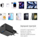 ColorWay Зарядний пристрій ColorWay GaN Mini 25W PD Port PPS USB-C black (CW-CHS052PD-BK)