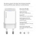 ColorWay Зарядний пристрій ColorWay GaN Mini 30W PD Port PPS USB (Type-C PD + USB QC4.0) cable Type-C (CW-CHS053PDC-WT)