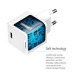 ColorWay Зарядний пристрій ColorWay GaN Mini 30W PD Port PPS USB (Type-C PD + USB QC4.0) cable Type-C (CW-CHS053PDC-WT)