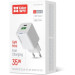 ColorWay Зарядний пристрій ColorWay GaN Mini 35W PD Port PPS USB (Type-C PD + USB QC4.0) white (CW-CHS055PD-WT)