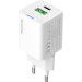 ColorWay Зарядний пристрій ColorWay GaN Mini 35W PD Port PPS USB (Type-C PD + USB QC4.0) white (CW-CHS055PD-WT)