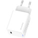 ColorWay Зарядний пристрій ColorWay GaN Mini 45W PD Port PPS USB-C white (CW-CHS057PD-WT)
