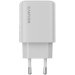 Canyon Зарядний пристрій Canyon OnCharge 200 20W 1xPD 1xQC EU White (CNE-CHA200-21)