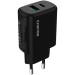 Canyon Зарядний пристрій Canyon OnCharge 250 25W 1xPD 1xQC EU Black (CNE-CHA250-31)