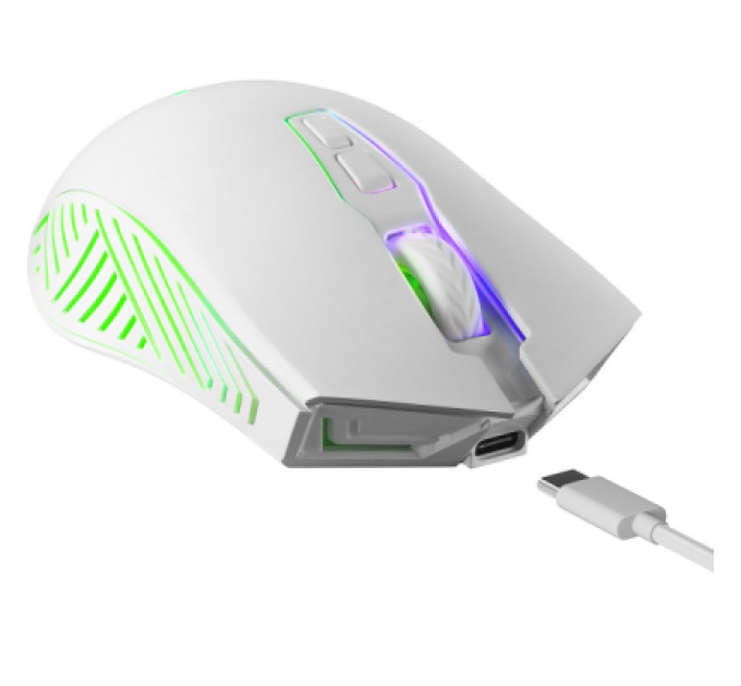 Defender Мишка Defender Pandora GM-502 LED Wireless White (52502)