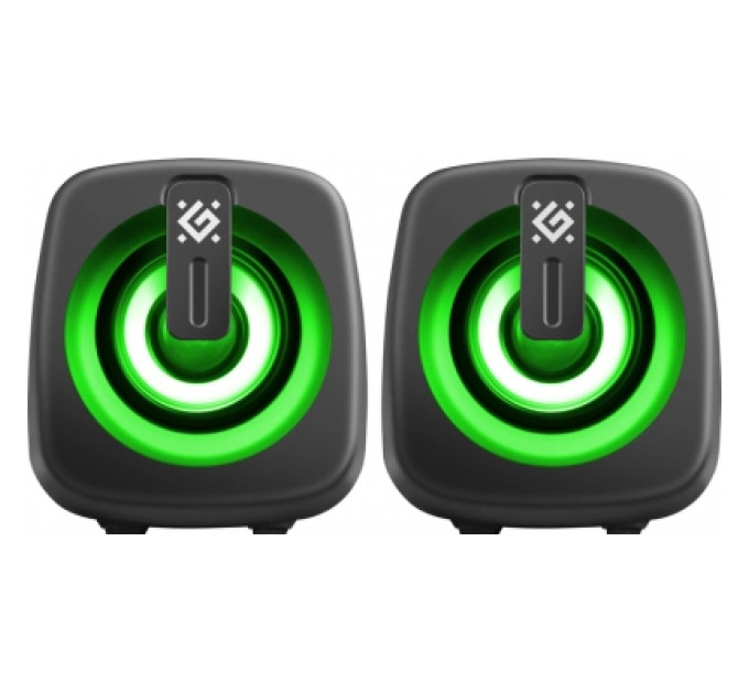 Defender Акустична система Defender J1 LED USB Black (65961)