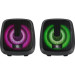 Defender Акустична система Defender J2 LED USB Black (65962)