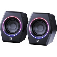 Акустична система Defender Solar 9 LED Bluetooth USB Black (65939)