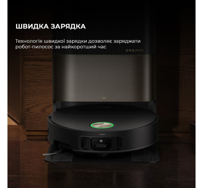 Dreame Робот-пилосос Dreame X50 Ultra Complete Black (RLX85CE-4-BL)