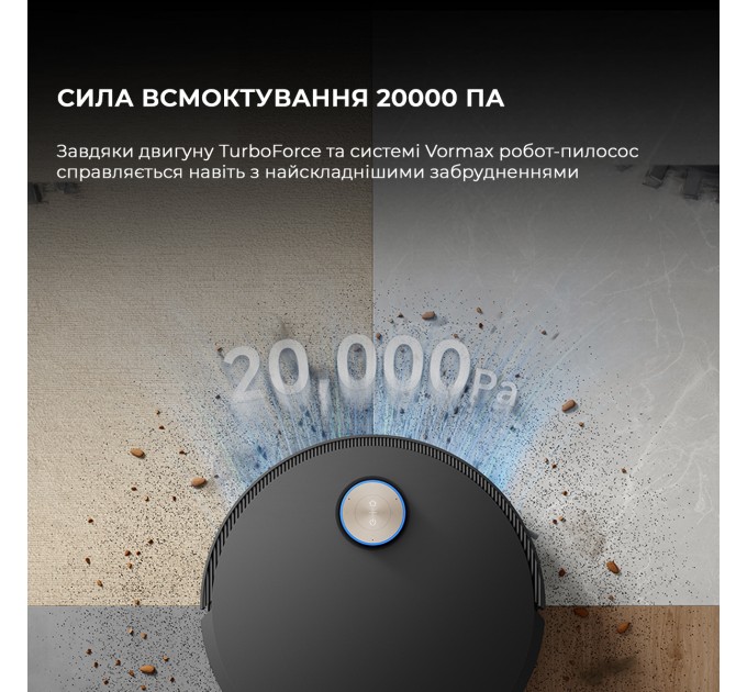 Dreame Робот-пилосос Dreame X50 Ultra Complete Black (RLX85CE-4-BL)