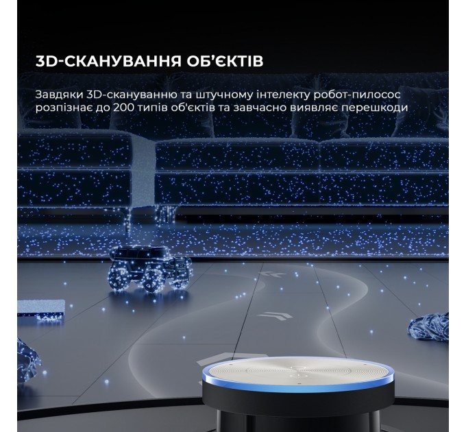 Dreame Робот-пилосос Dreame X50 Ultra Complete Black (RLX85CE-4-BL)