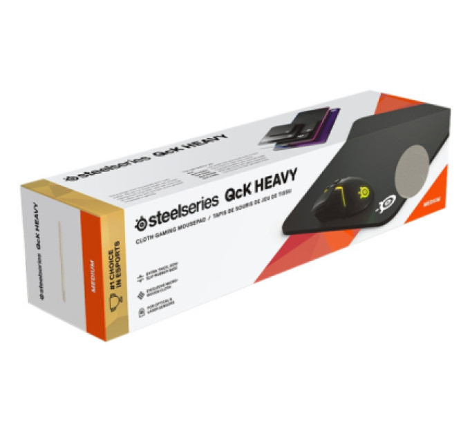 SteelSeries Килимок для мишки SteelSeries QcK Heavy Medium Black (63836)