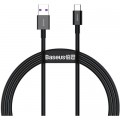 Baseus Дата кабель USB 2.0 AM to USB-C 2.0m 3A Black Baseus (CATYS-A01)