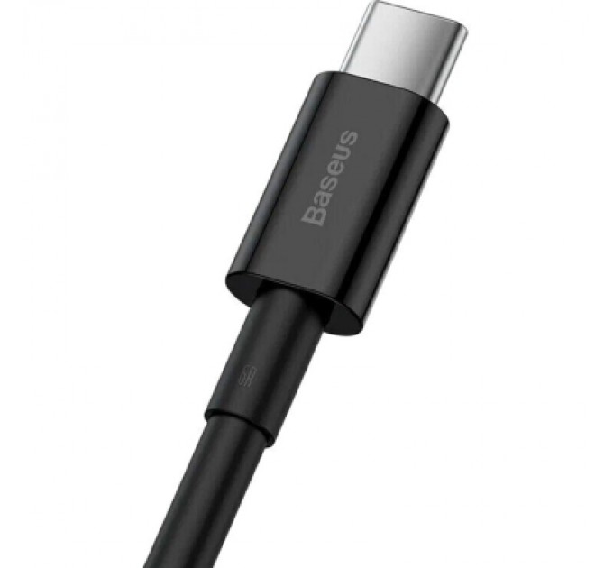 Baseus Дата кабель USB 2.0 AM to USB-C 2.0m 3A Black Baseus (CATYS-A01)