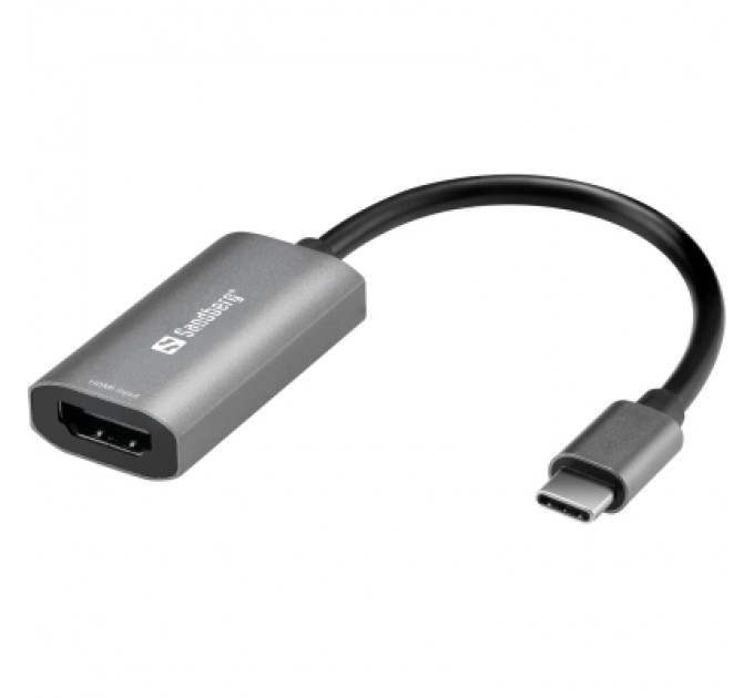 Sandberg Перехідник USB 3.1 Type-С to HDMI (F) 4K Sandberg (136-36)