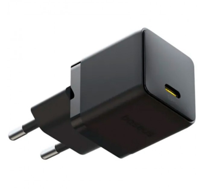 Baseus Зарядний пристрій Baseus Palm Fast Charger 1C 20W + Cable 1.0m Type-C 60W black (P10111602113-01)