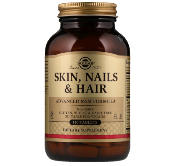 Solgar Вітамінно-мінеральний комплекс Solgar Комплекс для Шкіри, нігтів и Волосся, Покращена Формул (SOL-01736)