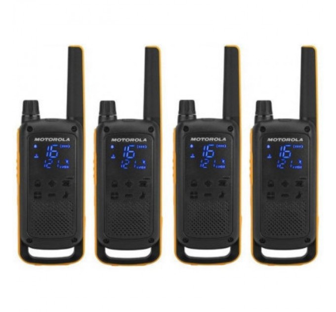 Motorola Портативна рація Motorola TALKABOUT T82 Extreme Quad Yellow Black (5031753007218)