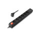REAL-EL Фільтр живлення REAL-EL RS-Protect 605 3м Black (EL122300041)