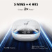 Anker Bluetooth-гарнітура Anker SoundСore Liberty 4 Pro ANC White Matte (A3954G21)
