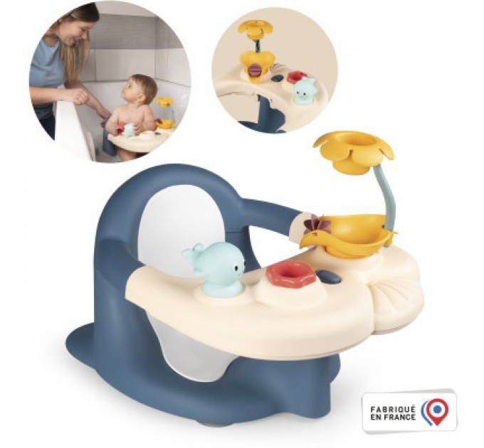 Smoby Сидіння у ванну Smoby Little 2 в 1 з ігровою панеллю (140404)