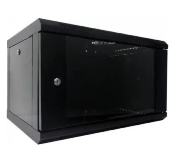 Hypernet Шафа настінна Hypernet 4U 19" 600x600 (WMNC66-4U-FLAT-BLACK)