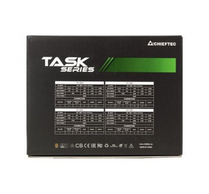 Chieftec Блок живлення Chieftec 400W (TPS-400S)