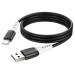 HOCO Дата кабель USB 2.0 AM to Type-C 1.0m 3A Black HOCO (6931474768575)