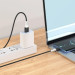 HOCO Дата кабель USB 2.0 AM to Type-C 1.0m 3A Black HOCO (6931474768575)