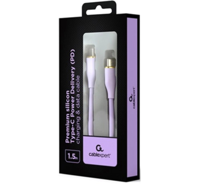 Cablexpert Дата кабель USB-C to USB-C 1.5m 3A Cablexpert (CC-USB2S-CMCM-1.5M-BK)