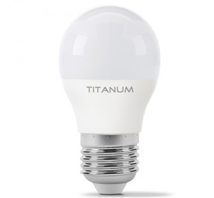 TITANUM Лампочка TITANUM G45 6W E27 3000K (TLG4506273)