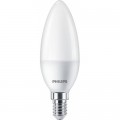Philips Лампочка Philips ESSLEDCandle 7W 806lm E14 827 B38NDFRRCA (929002972507)