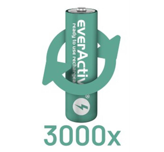 everActive Акумулятор everActive AA/HR06 Ni-MH 1100mAh BL 4шт
