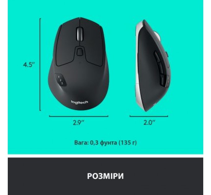 Мишка Logitech M720 Triathlon (910-004791)
