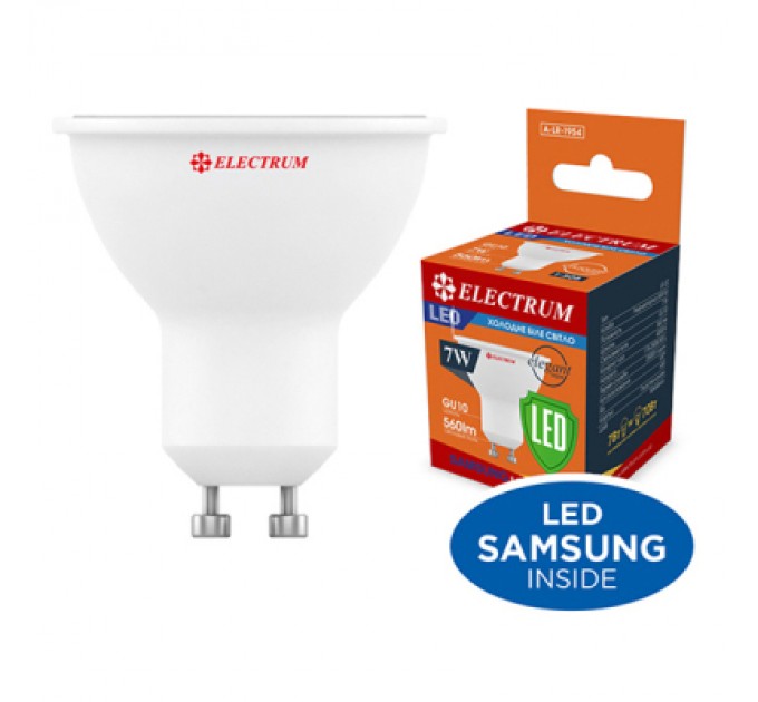 Electrum Лампочка Electrum MR16 7W PA LR-32 Elegant GU10 4000K (A-LR-1954)