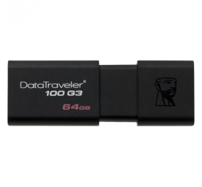 USB флеш накопичувач Kingston 2x64GB DataTraveler 100 G3 USB 3.0 (DT100G3/64GB-2P)