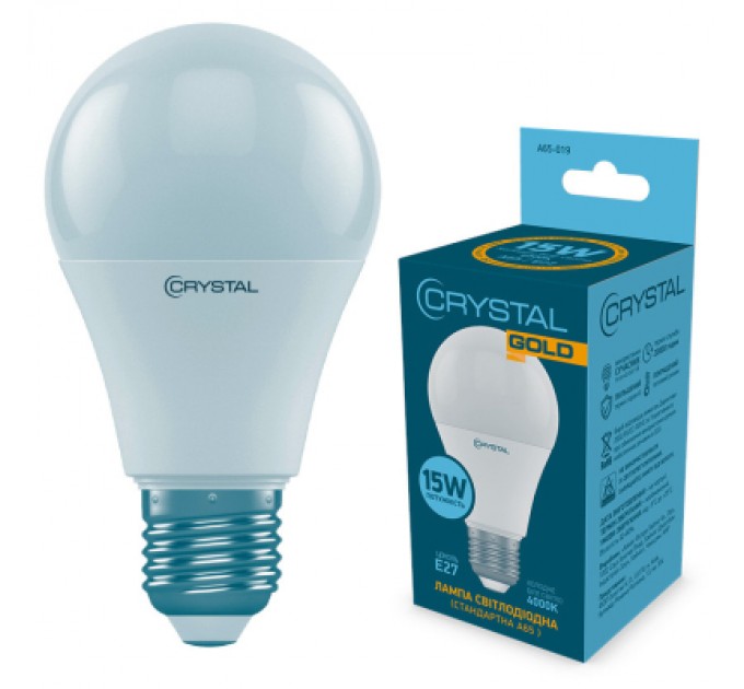 Electrum Лампочка Electrum A65 15W PA Е27 4000K (A65-019)