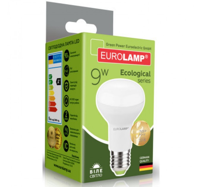 Eurolamp Лампочка Eurolamp LED R63 9W E27 4000K 220V (LED-R63-09274(P))