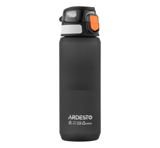 Ardesto Пляшка для води Ardesto Matte 800мл чорний (AR2281ML)