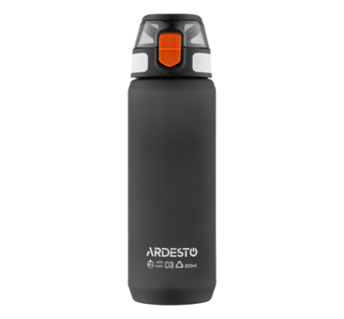 Ardesto Пляшка для води Ardesto Matte 800мл чорний (AR2281ML)