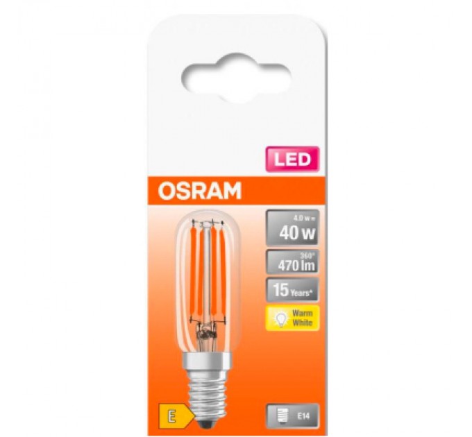 Osram Лампочка Osram LED T26 40 4W/827 230V FIL E14 (4058075432932)