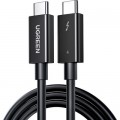 Ugreen Дата кабель USB-C to USB-C 0.8m USB 4.0 THUNDERBOLTUS501 8K40Gbps Black Ugreen (30389)