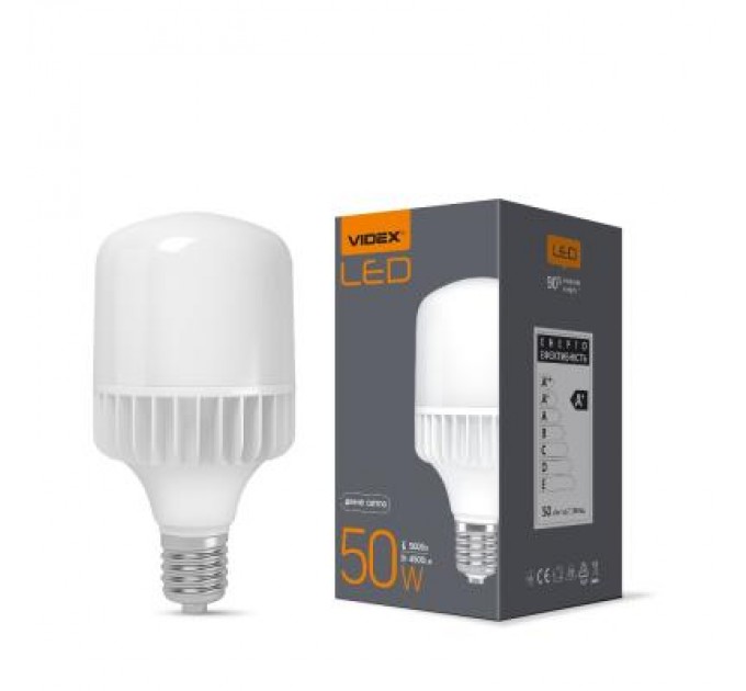 Videx Лампочка Videx A118 50W E40 5000K 220V (VL-A118-50405)