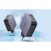 Ugreen Зарядний пристрій Ugreen 3xUSB 140W (2хUSB-C+USB-A) Gan CD289 with C to C Cable 1.5m (90549)