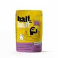 Half&Half Вологий корм для кішок Half&Half шматочки з качкою у соусі 100 г (4820261920918)