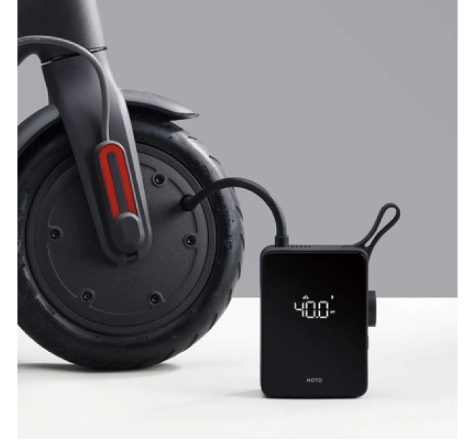 Xiaomi Автомобільний компресор Xiaomi HOTO Portable Electric Tire Inflator (QWCQB001)