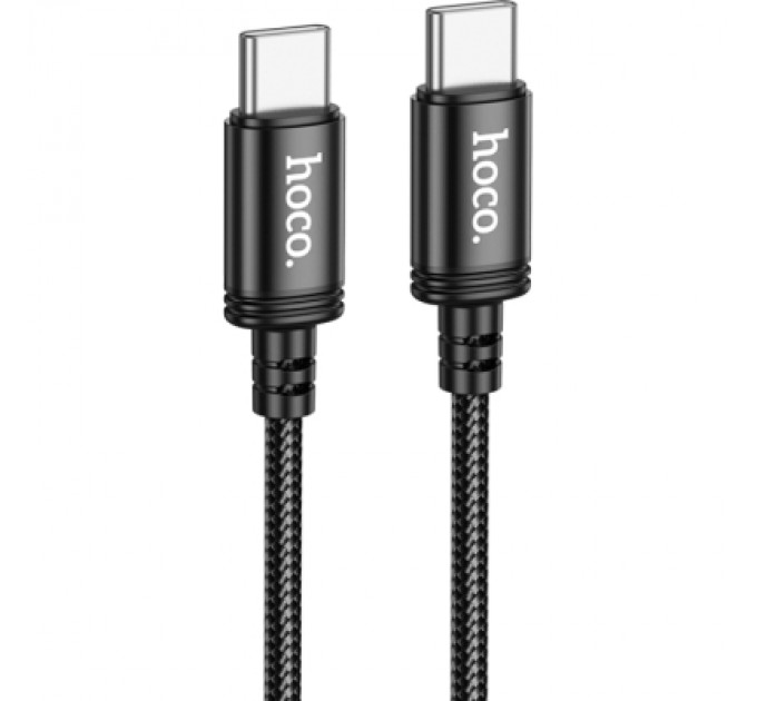 HOCO Дата кабель USB-C to USB-C 1.0m Wind 60W X89 black HOCO (6931474784384)
