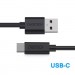Choetech Дата кабель USB 2.0 AM to Type-C 1.0m Choetech (AC0002)